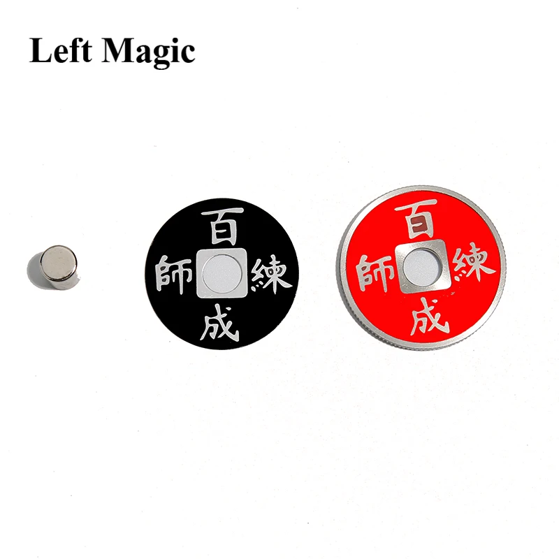 Chinese Coin Color Change Magic Tricks Mental Magic 3 Color Change For One Coin Props Accessories