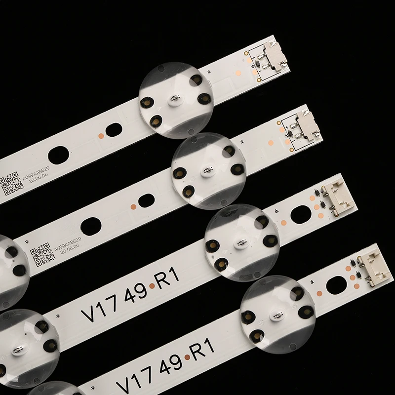 4/8PCS LED strip For Led strip 49uj670v LG 49UV340C 49UJ6565 49UJ670V 49 V17 ART3 2862 2863 6916L-2862A 6916L-2863A V1749L1