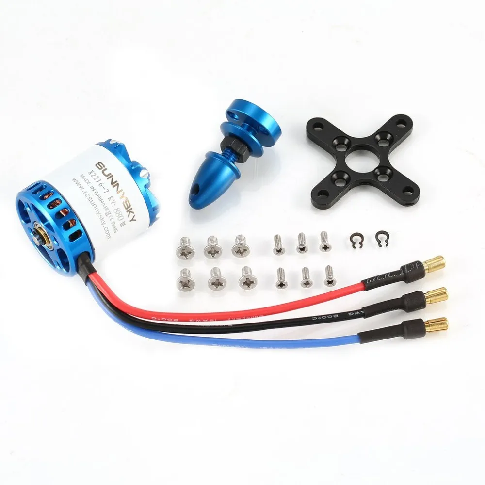 Sunnysky X2212-III X2216-III X2220-III 880/950/1100/1150/1250/1400/2200/2450/2600kv Brushless Motor RC FPV Racing Quadcopter