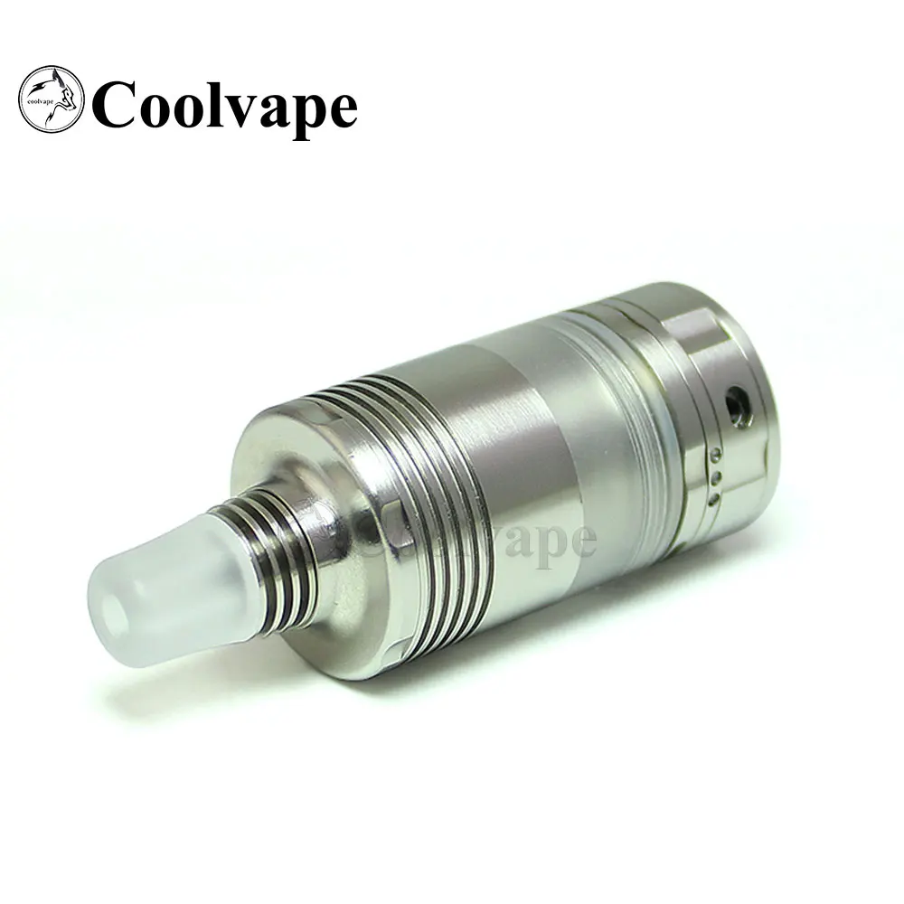 SXK BY-kA V9 MTL RTA Rebuildable Tank Atomizer Silver 5.0ml 22mm Diameter RTA
