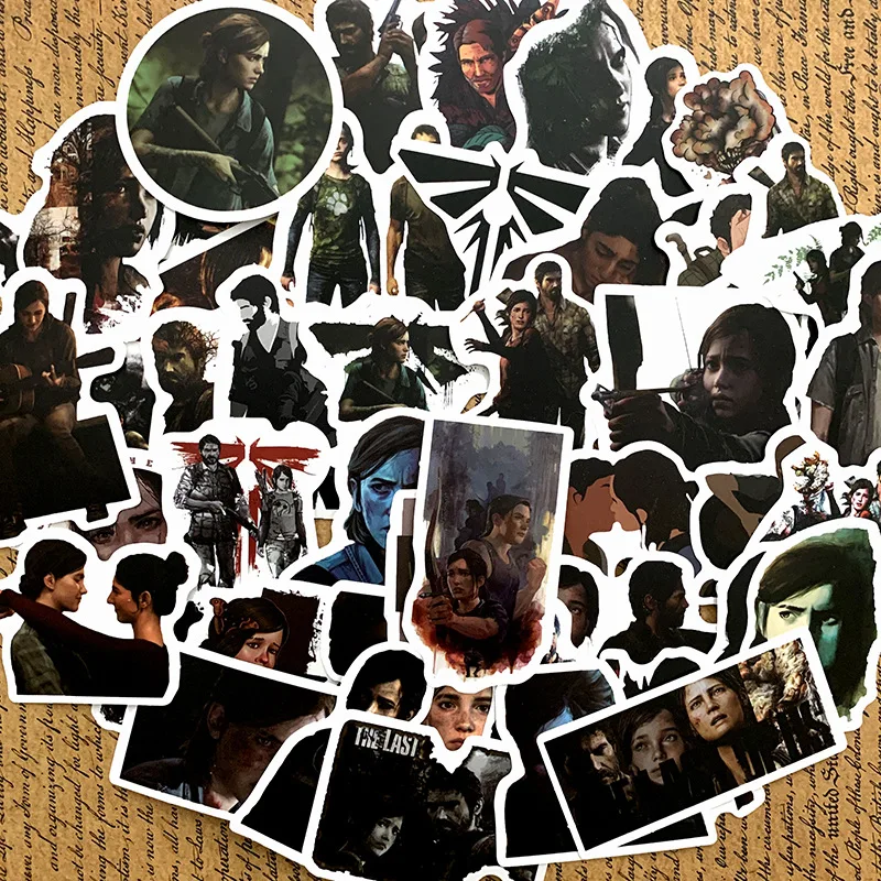 Autocollants de dessins animés The Last of Us, pour valise, skateboard, ordinateur portable, bagages, réfrigérateur, téléphone, voiture, style, DIY,