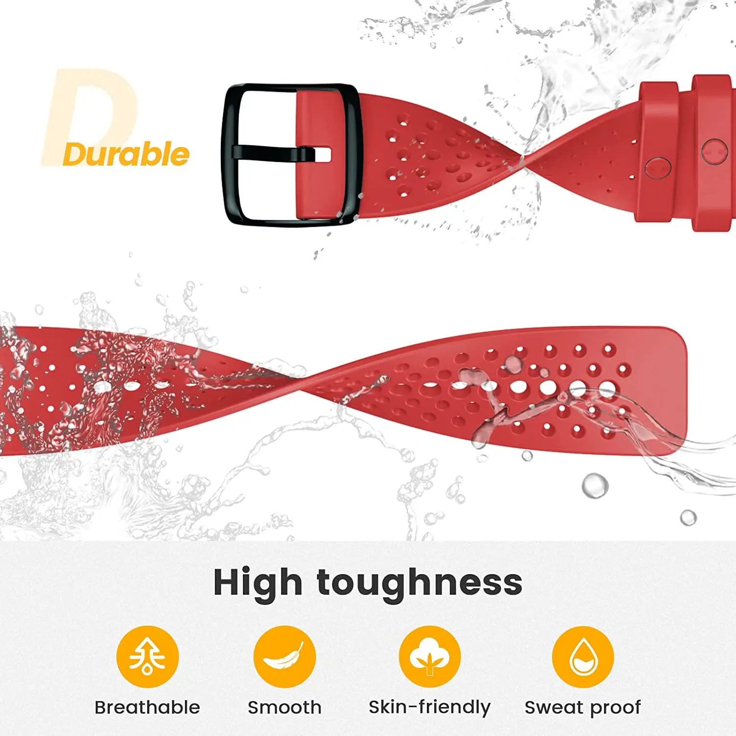 استبدال سوار معصم من السيليكون حزام للقطبية فانتاج م لتحديد المواقع الرياضة ساعة ذكية حزام الساعات سوار المعصم الفرقة Correa الملحقات