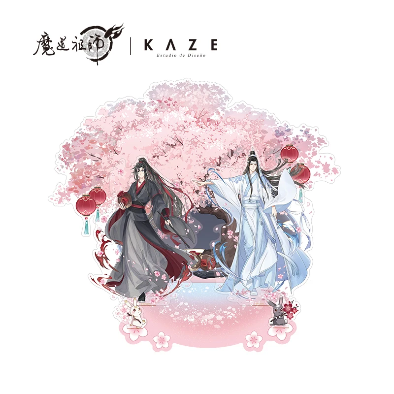 Grão-mestre do cultivo demoníaco mdzs wei wuxian lan wangji fang ling jiang xue acrílico suporte figura modelo placa decoração do desktop