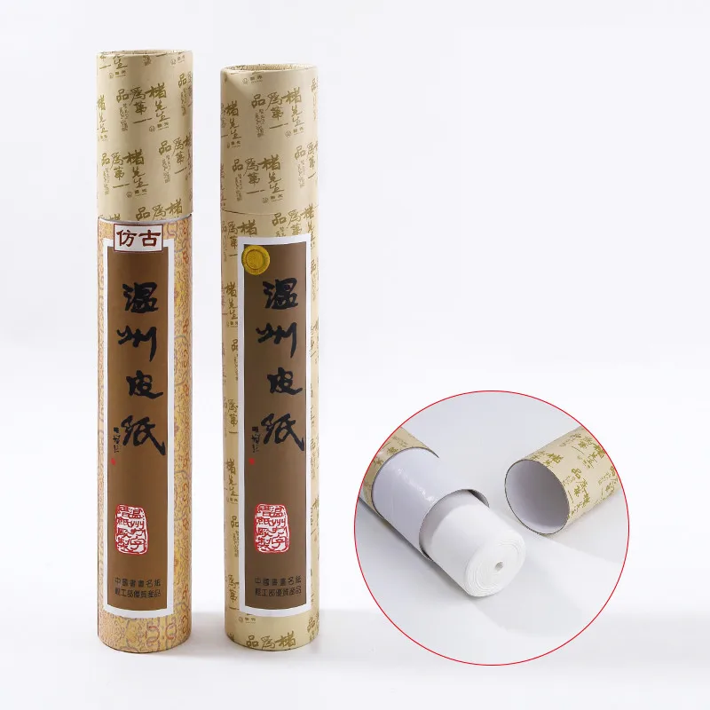 Handmade Calligraphy Ink Painting Rice Paper Papel Arroz Chinese Mulberry Paper Rolling Half Ripe Fiber Xuan Paper Rijstpapier