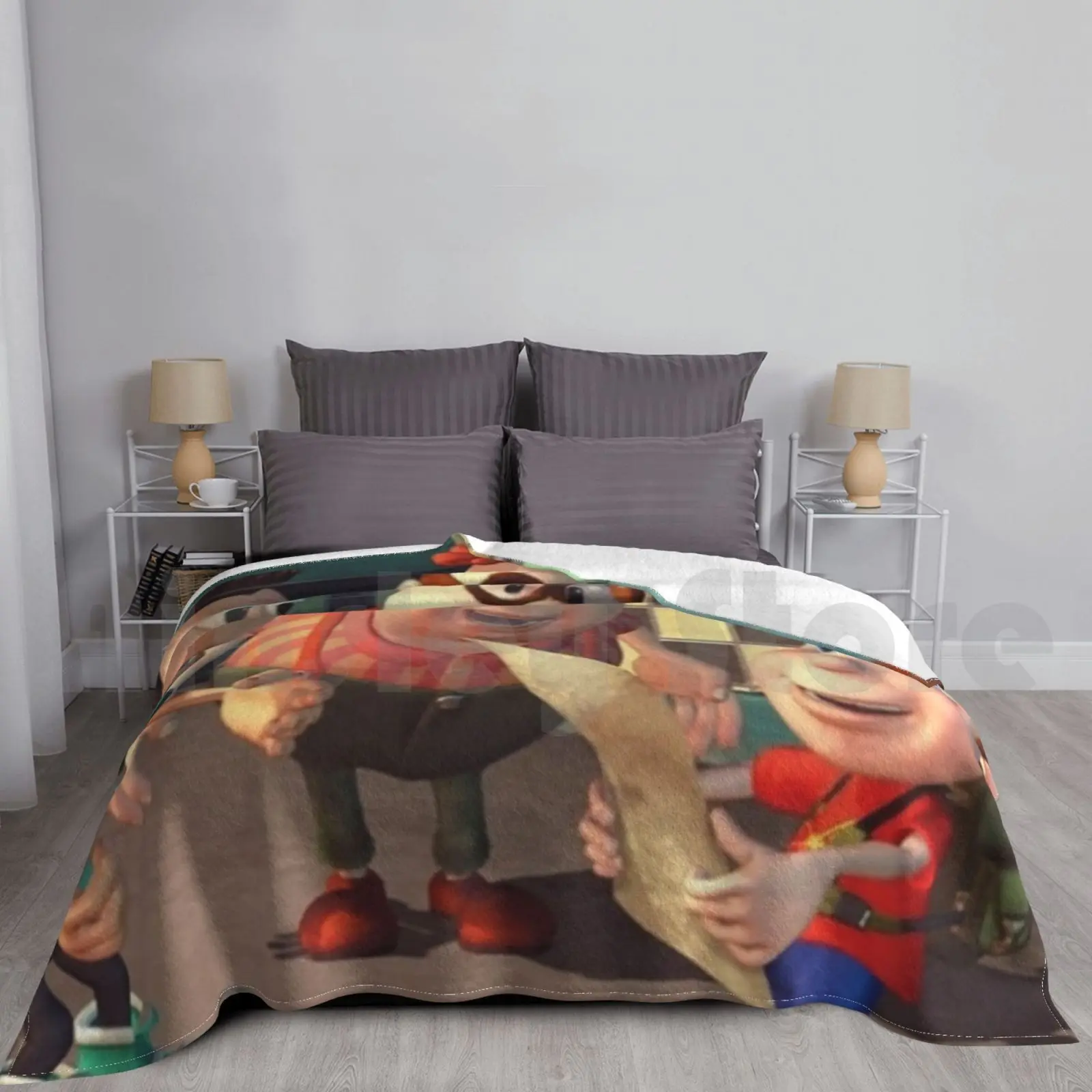 Jimmy Neutron Blanket Fashion Custom Jimmy Neutron Meme Funny Jimmy Neutron Memes Cartoon Jimbo Cool Gotta