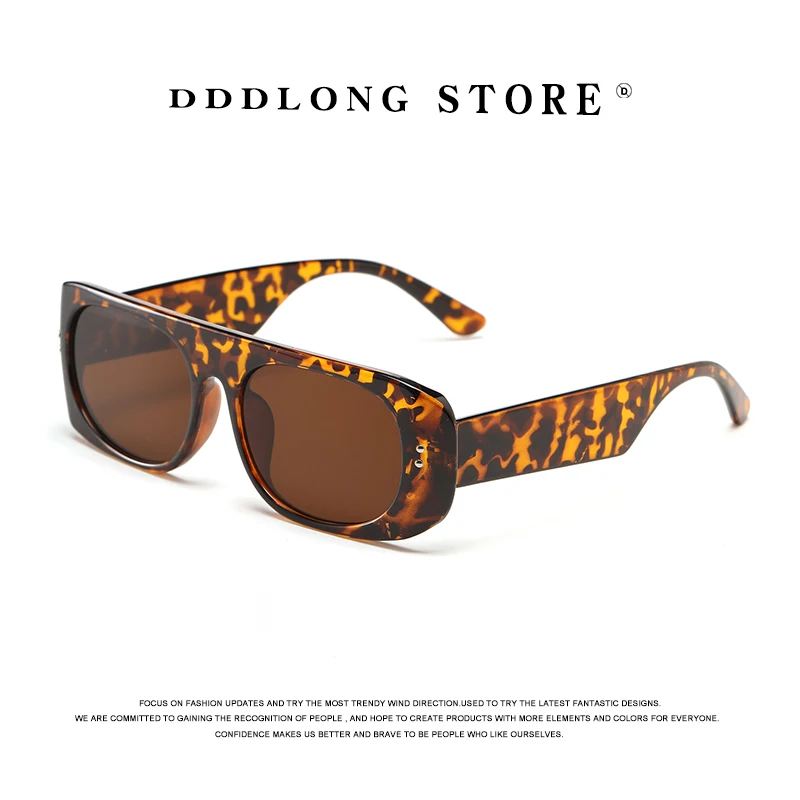 DDDLONG Retro Fashion Sunglasses Women Designer Men Sun Glasses Classic Vintage UV400 Outdoor Oculos De Sol D42