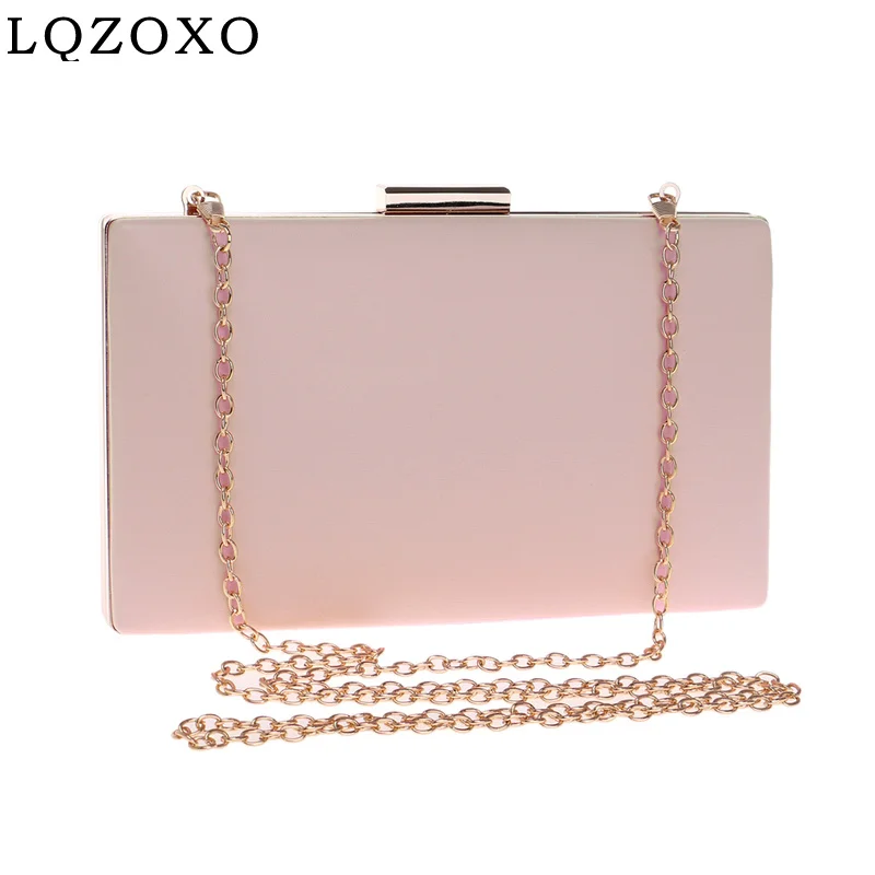 

Women PU Fashion Clutch Mixed Color Leather Metal Ladies Evening Bags Party Wedding Bridal Handbags