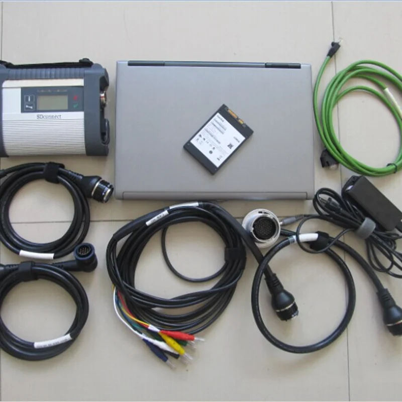 

MB Star C4 SD Connect SSD Software 2023.12 Diagnosis Diagnostic System Compact 4 Multiplexer Laptop d630 4g READY TO USE