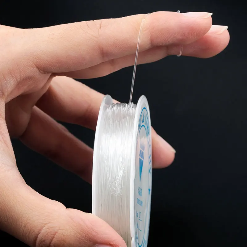 0.4-1mm Stretch Elastic Crystal Line Transparent Beading Rope String Cord/Thread DIY Handmade Bracelet&Necklace Accessories