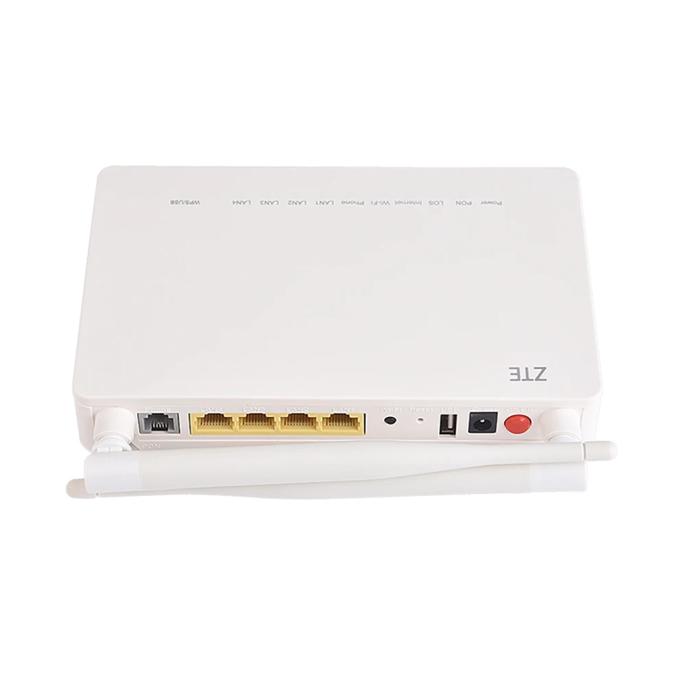 New ZXA10 F660 V8.0 GPON ONU 1GE+3FE+1POTS+WIFI SIP FTTH Fiber Optical Terminal ONT  English Firmware