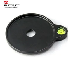 FITTEST 50 60 76mm High Precision Tripod Level Sprit Level Add-on Offset Bubble Level Leveling Plate for Ballhead Tripod Head