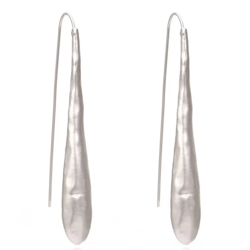 2022 New Creative Long Water Drop Statement Earrings for Woman Party Casual