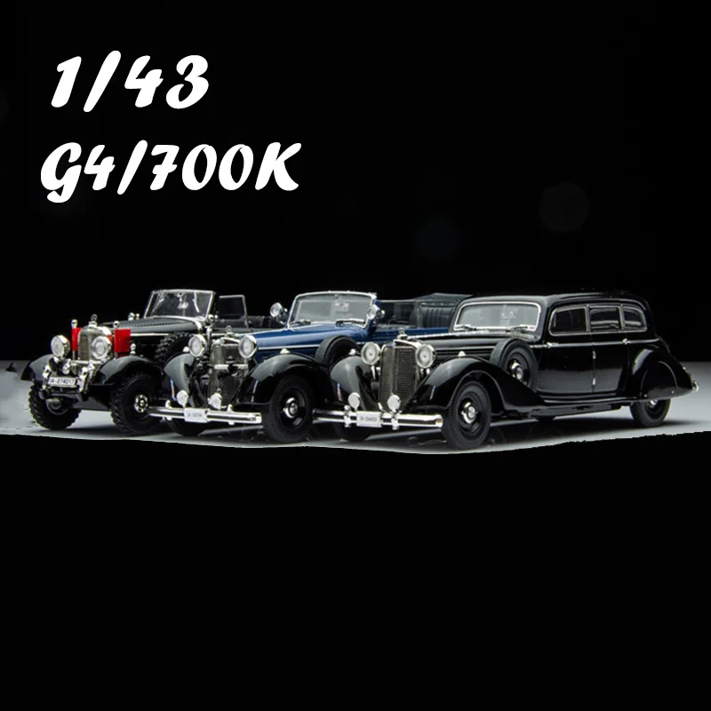 1:43 Scale 770K/G4 Alloy Classic President Marshal Model Diecast Metal Vehicle Toys Collection Children Kids Gift Adult Present