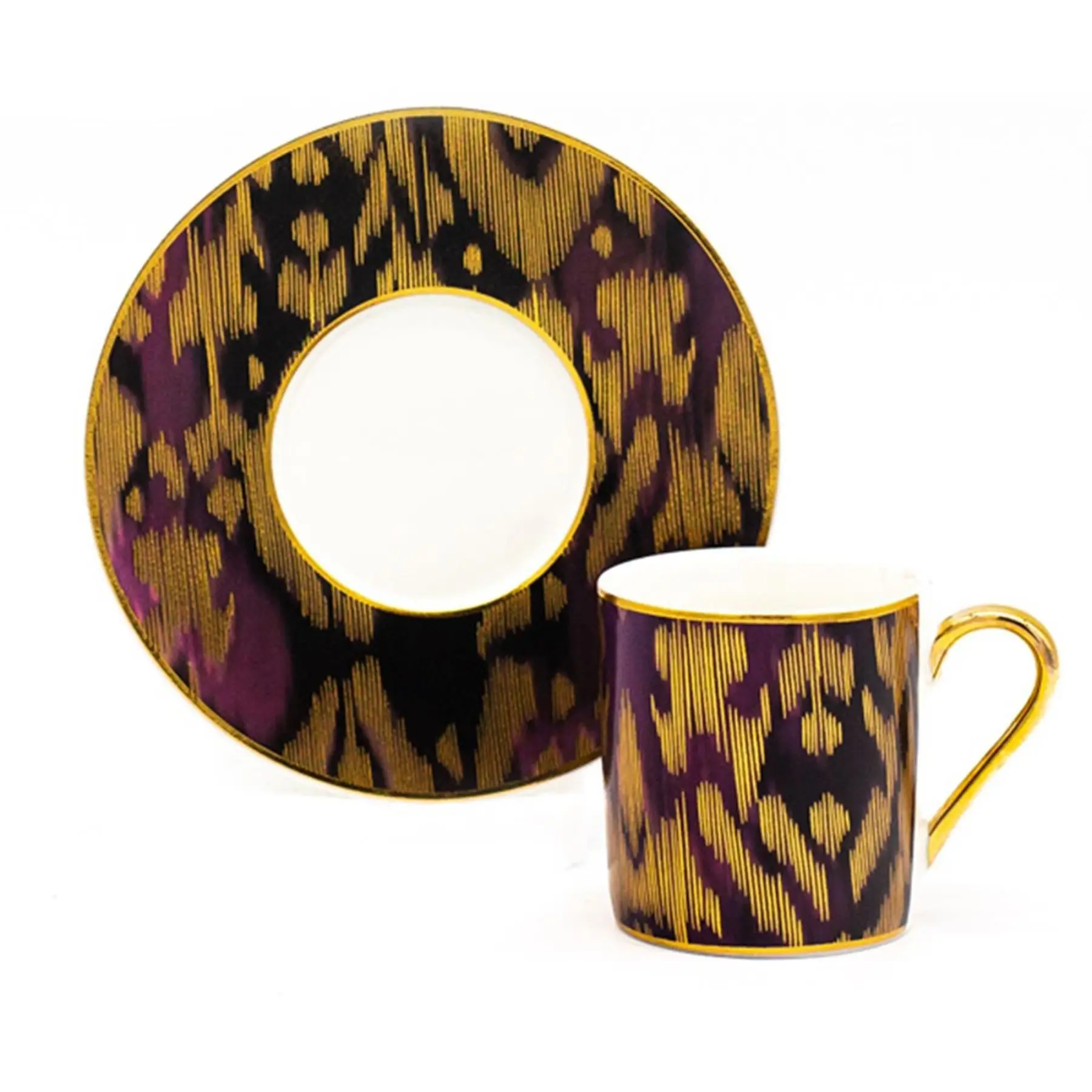 DOLBOVI Symbol Gauzy Pattern coffee cup Pad Fuchsia mug кружка coffee cup cup