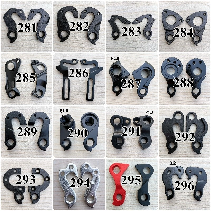 

1PC Bicycle Parts Carbon Frame Mech Dropout For Sava Giant Orbea Trek GT Rear CUBE Derailleur Gear Hanger Number 281-300