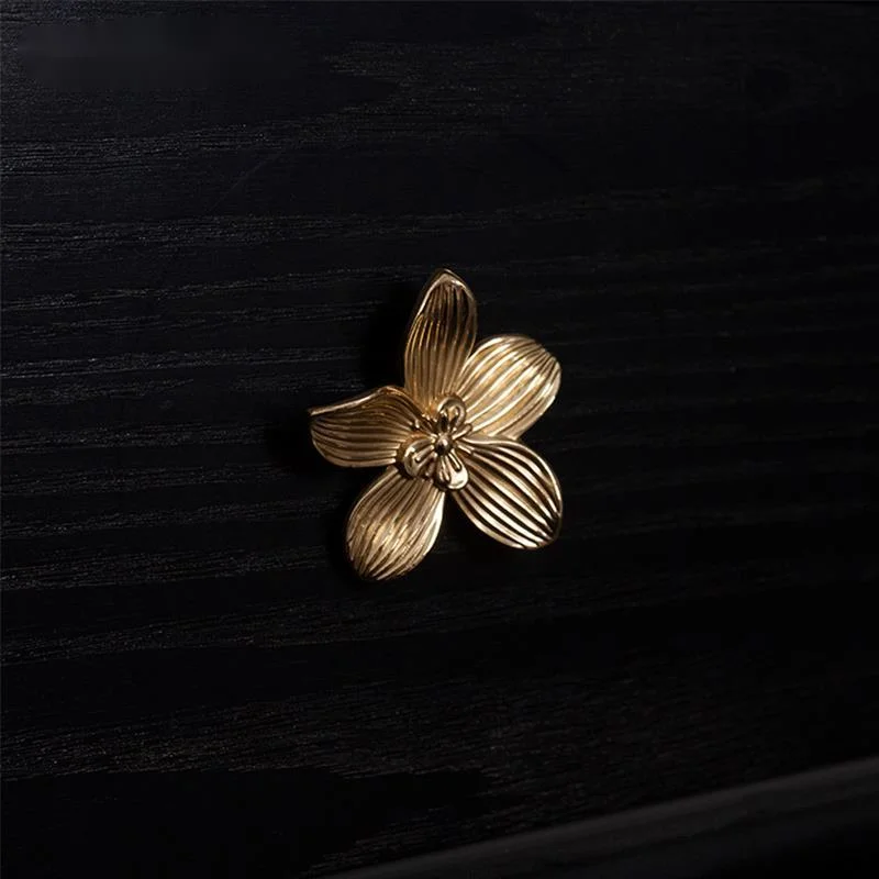 

Flower shape /Creative Furniture Handles for cabinets and drawers Dresser Door Knobs Pull Furniture Hardware