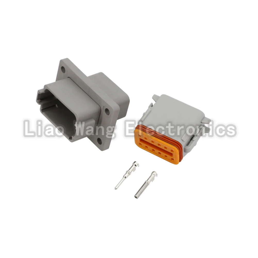 DT Wasserdichter Kabelverbinder DT04-2/3/4/6/8/12P-L012 Stecker und Buchse 2/3/4/6/8/12 Pin Automotive Versiegelter Stecker mit Pins – Detail 10