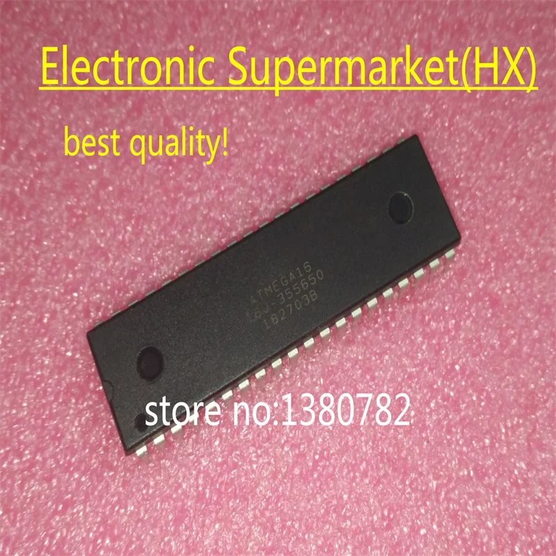 

Free Shipping 10pcs/lots ATMEGA16-16PU ATMEGA16 DIP-40 New original IC In stock!