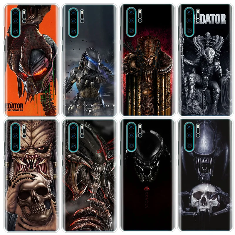 Alien Predator Phone Case For Huawei P Smart Z 2021 Y5 Y6 Y7 Y9 Honor 50 20 Pro 10i 9 Lite 9X 8A 8S 8X 7S 7X 7A Cover Fundas Pat