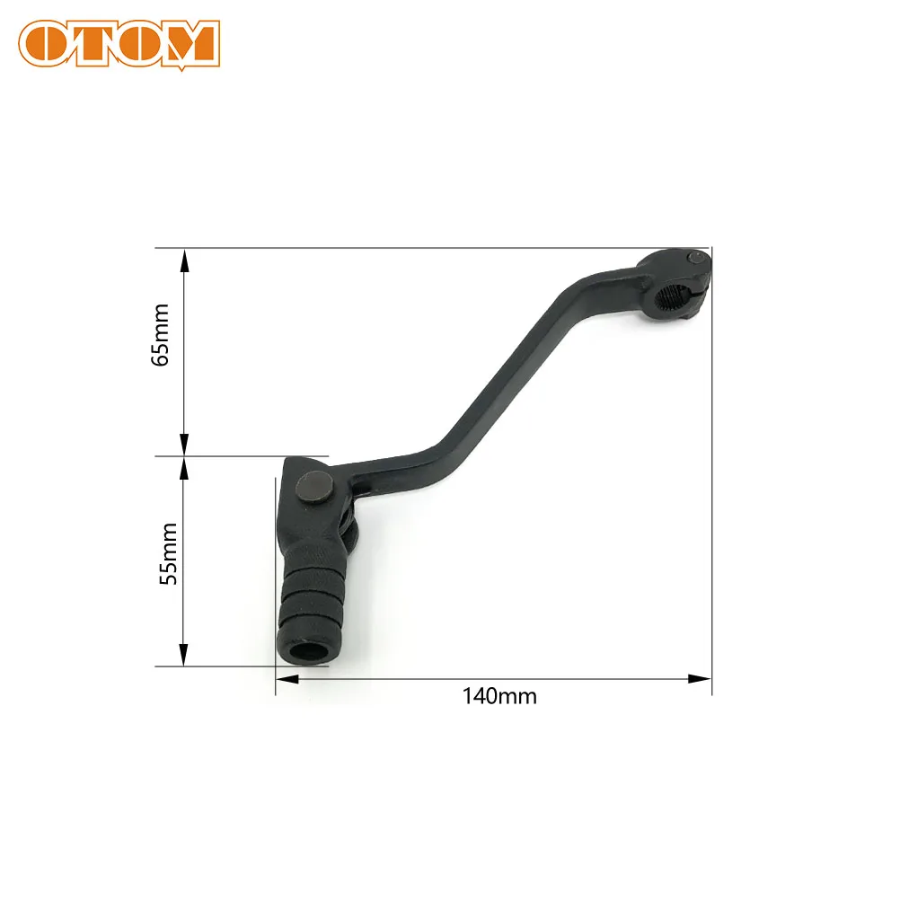 OTOM Motorcycle X6 Gear Shift Lever Anti-Drop Folding Gearshift Steel Pedal For HONDA CB125 CRF230 YAMAHA DT230 MT250 KAYO T2 T6