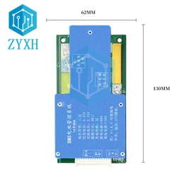 BMS 14S 80A 60A 50A 48V 52V bateria litowa 18650 Balancer kontrola temperatury płyty ładowania zabezpieczenie przed zwarciem dla e-bike