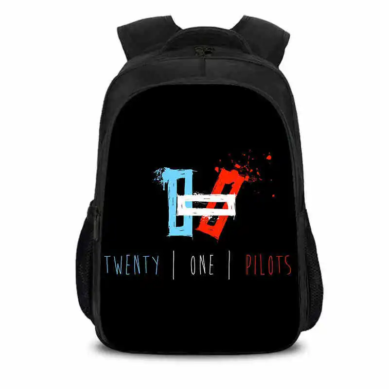 Boys&Girls Backpacks Fashion Twenty One Pilots Printing School Bag Children Rucksack School Backpacks Teenager Mochila Escolar