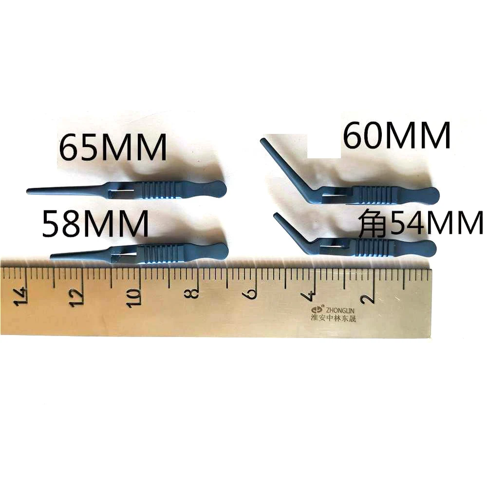 Clip hemostático de aleación de titanio, clip Microvascular, clip de la arteria venosa, dispositivo hemostático, dispositivo de cierre, clip de