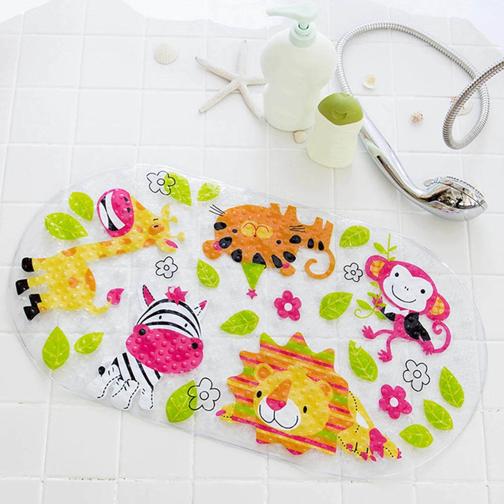 HOT SALES!!! Anti-Slip Bathtub Mats Fish Animal Kid Bathroom Carpet Floor Pad with Sucker Wholesale Dropshipping New Arrival