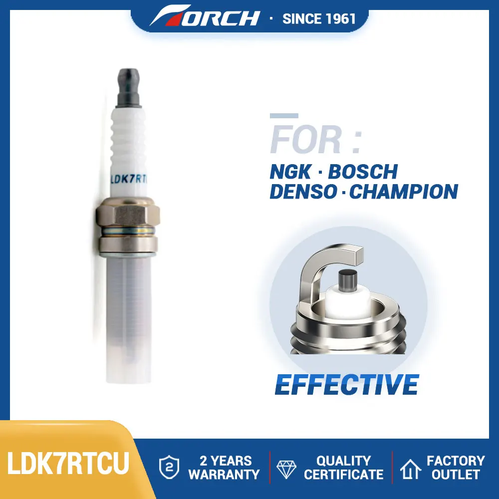 China TORCH Candle LDK7RTCU Replacement Spark Plug for MERCEDER-BENZ for CHERY For VW For PEUGEOT For HYUNDAI For MITSUBISHI