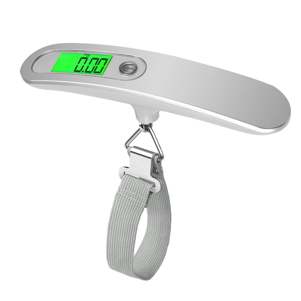 Electronic Luggage Scale Digital LCD Hanging Scare for Suitcase Travel Weighs Baggage Bag Weight Balance Tool