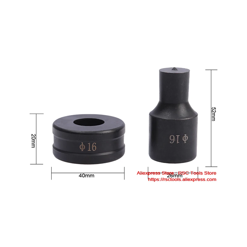 CH-70 Round Mold Hydraulic Punching Dies Manual Punch Die Hydraulic Punching Mould-Manual Hydraulic Hole Puncher