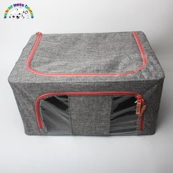 Pet Oxygen Cage for Puppy Kitten Turtle Lizard Bird Atomization Cages Linen Foldable Box Veterinary Equipment