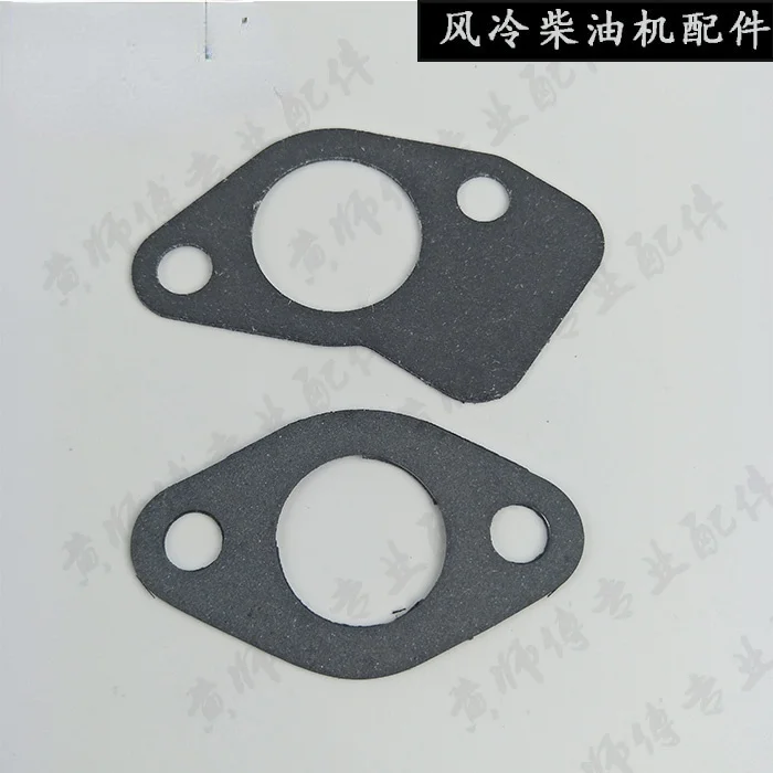 Air-cooled Diesel Engine Generator Micro-tiller 170F173F178F186F188F Muffler Mat Exhaust Pipe Mat