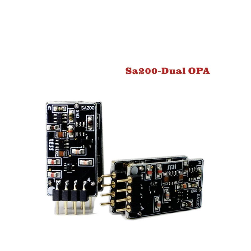 

1 PCS SA-200 Fully Discrete Parts DUAL Operation Amplifier Accessory Sound HI-END OPA Replace Muses02 01 OPA2604