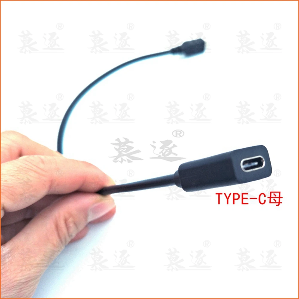

30 см мини-USB «папа» на «мама» Type-c, адаптер для зарядки и передачи данных, кабель-адаптер
