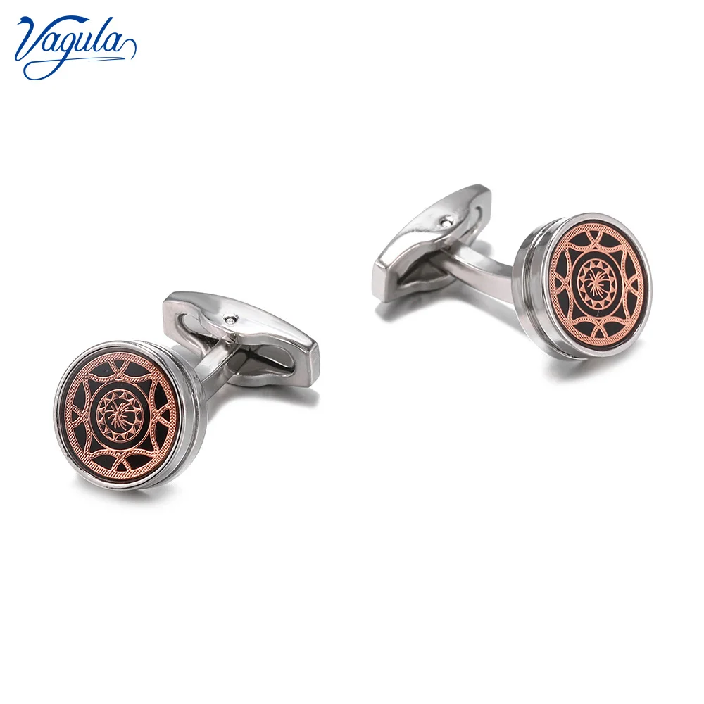 VAGULA Cufflinks Bonito Hot selling Gemelos Men French Shirt Cuff links button 856