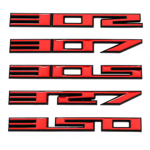 302 305 307 327 350 Logo Car Sticker for Chevrolet SUV ZR1 CORVETTE Blazer SONIC CRUZE Silverado Volt MALIBU SPARK IMPALA