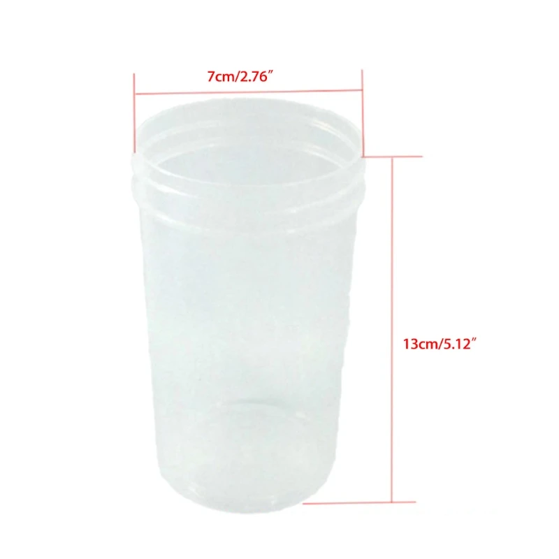 Oxygen Concentrator Humidifier, Translucent Design Bottle Humidifier Cup, ABS Home for Oxygen Generators for 8F-5W,8F-3A