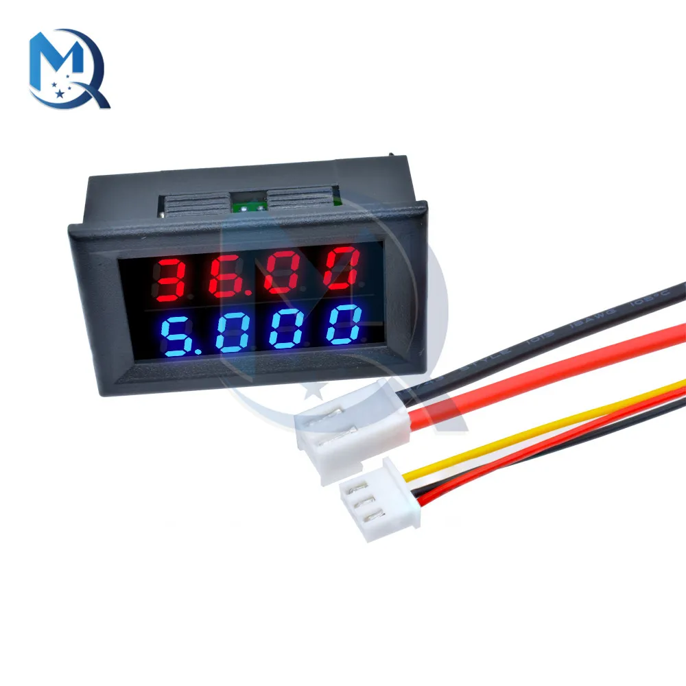 0-100V/10A 4-Digit Current and Voltmeter 0.28\