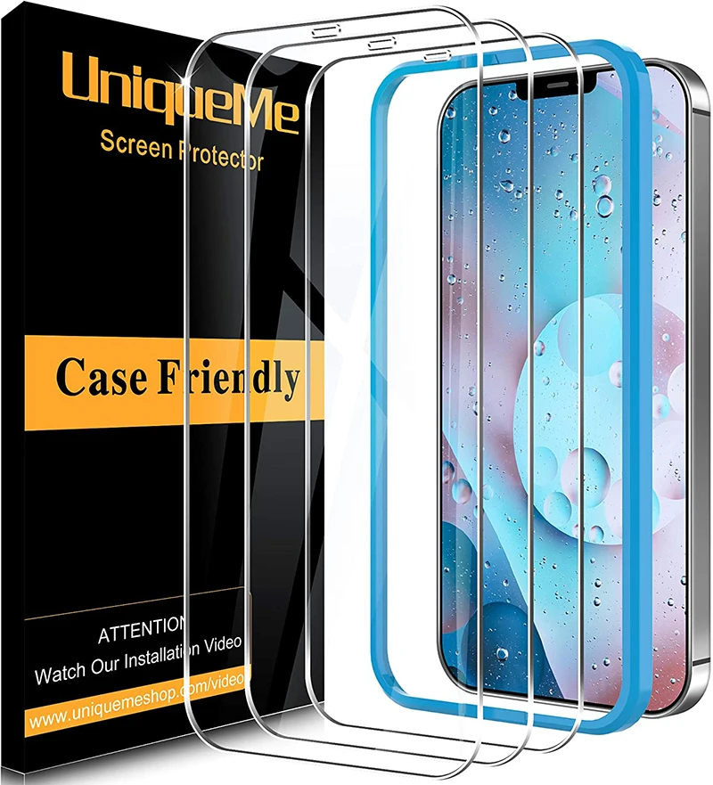 Full Cover Glass on the For  iPhone X XS Max XR 12 Tempered Glass For iPhone 7 8 6 6s Plus 5 5S SE 11 Pro Screen Protector