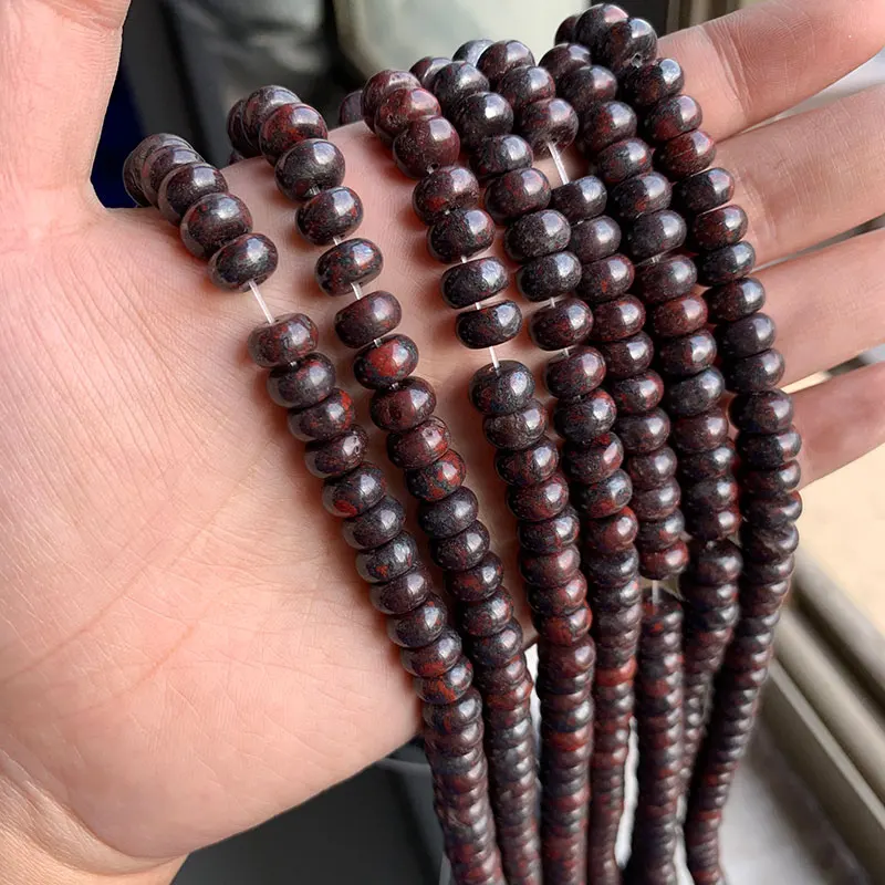 High Quality Natural Stone Bead Rondelle Shape Loose Spacer Abacus Quartz Beads For Handmade Jewelry Bracelet Necklace DIY