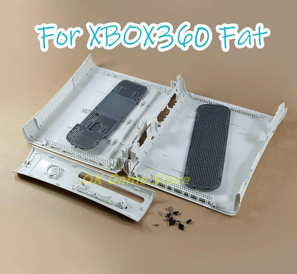 

1set For XBOX 360 Fat Housing Shell Case protective case housing shell case cover with buttons for xbox 360 phat game console