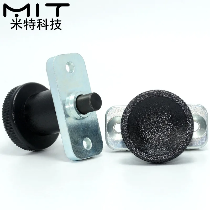 Indexing Plunger With Flange Lock Spring Pin Carbon Steel Reset Position or Self-locking Type with Lock GN608 6-6 8-8  in stock