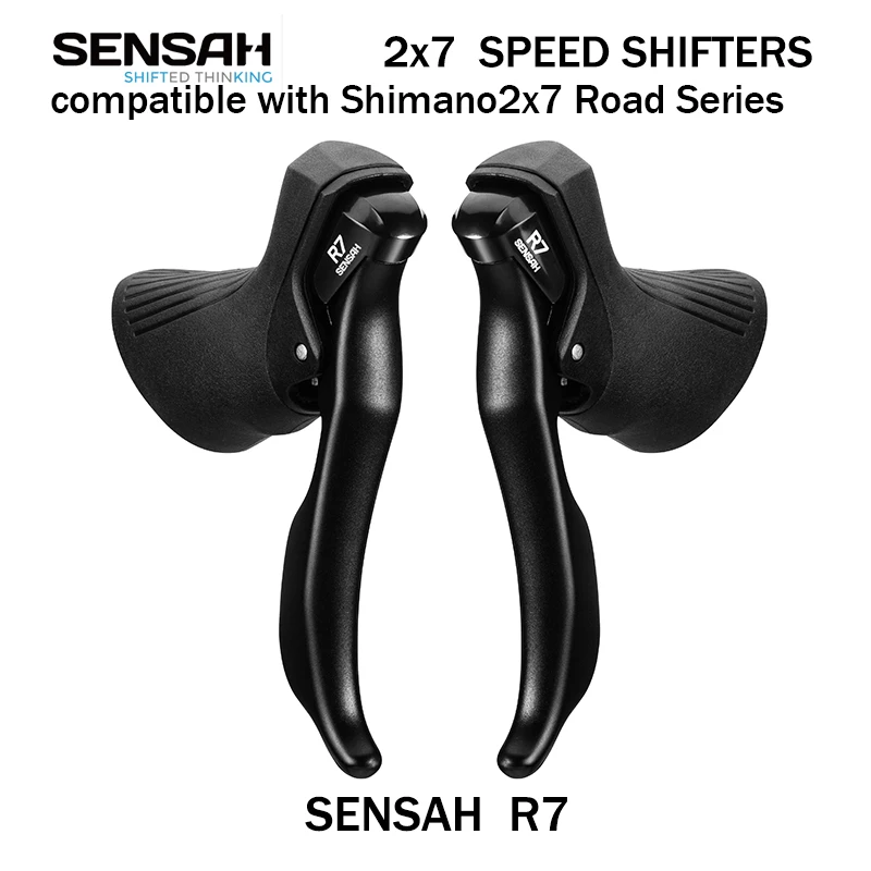 SENSAH IGNITE Road Bike Shifters 2x8 2x9 2x10 Speed Brake Lever 16/18/20 Speed Bicycle Derailleur For Shimano Sora Tiagra Claris