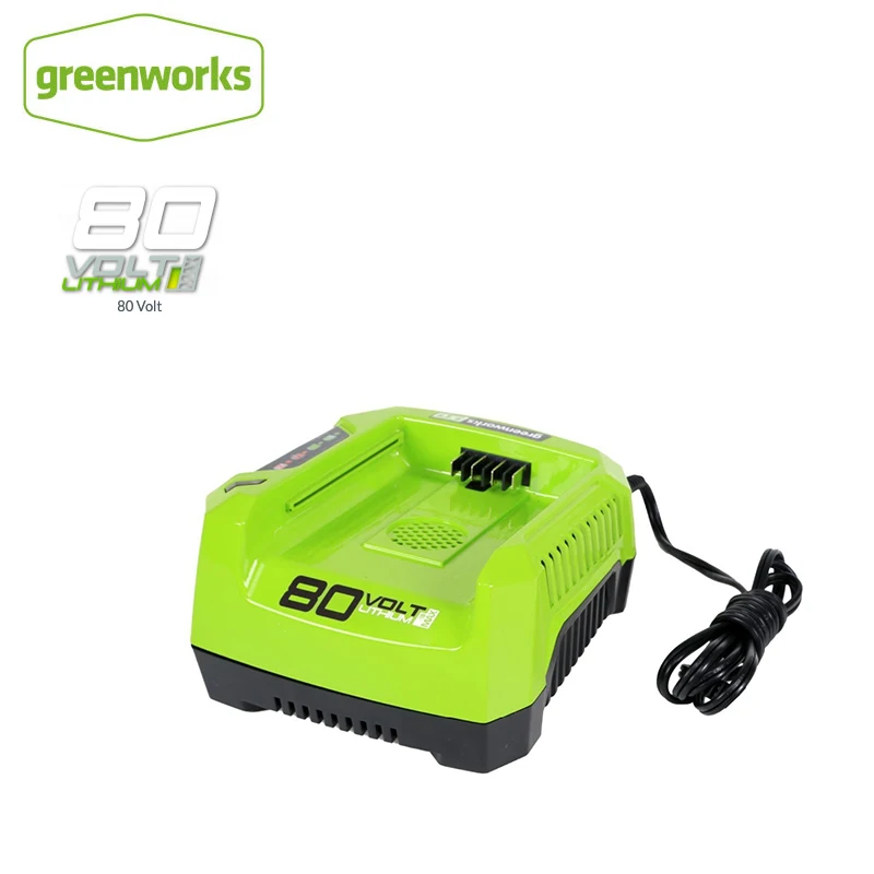 Бесплатная доставка литиевая батарея зарядное устройство GreenWorks GCH8040 80В литий-ионное зарядное устройство для 80В батарея Бесплатная доставка
