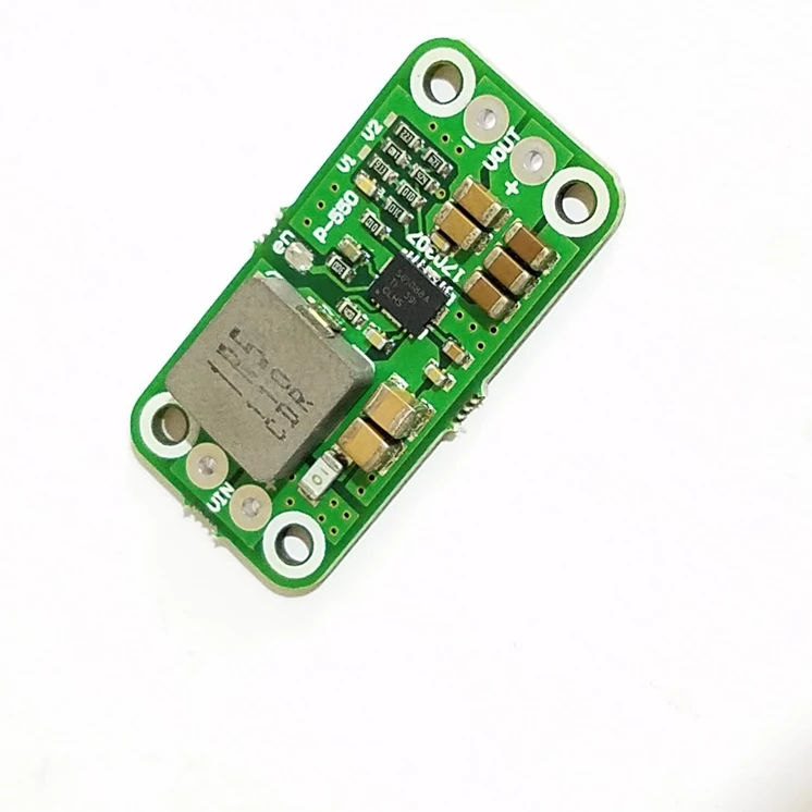 

5A TPS61088 High-efficiency Booster Board 5V9V12V Router Power Supply Single-cell 2 Lithium Battery Power Supply