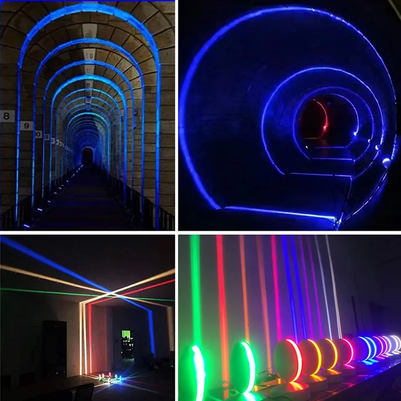 LED Window Sill Door Frame Wall Lamps 360° Rotation Personalized Design Lighting Exhibition Hall Hotel Singing Hall Aisle Lights