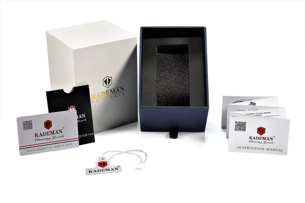 KADEMAN Papier Geschenk Original Uhr Box