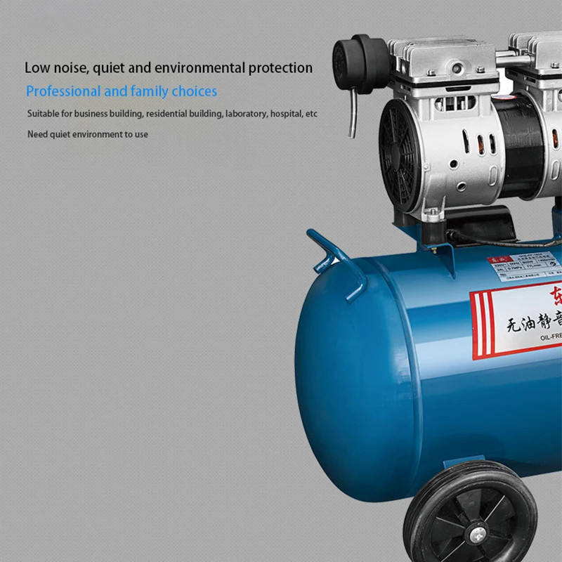 Stille Oil-free Air Kompressor Luft Kompressor Inländischen Luft Pumpe