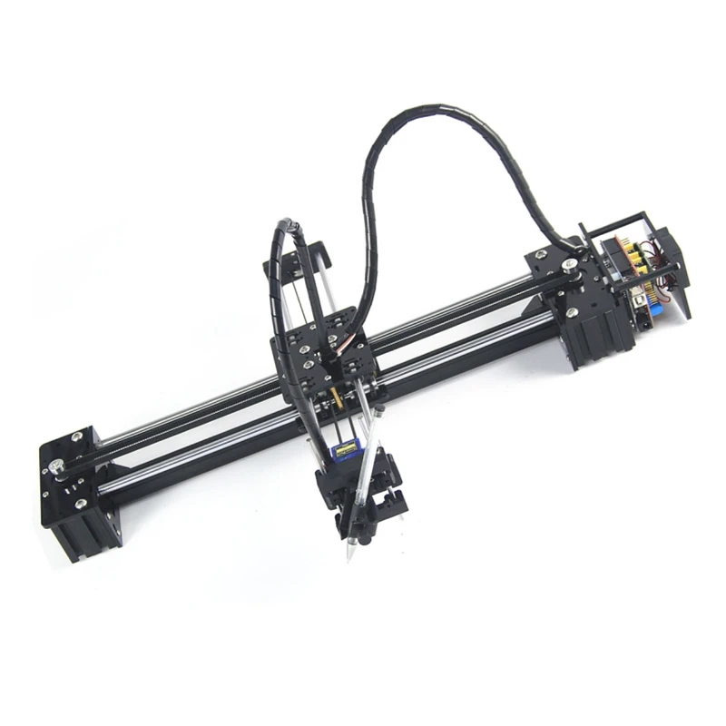 Imagem -02 - Diy Mini Máquina de Roteador Cnc Drawbot Caneta Desenho Robô Máquina Rotulação Corexy xy Plotter Cnc Inteligente